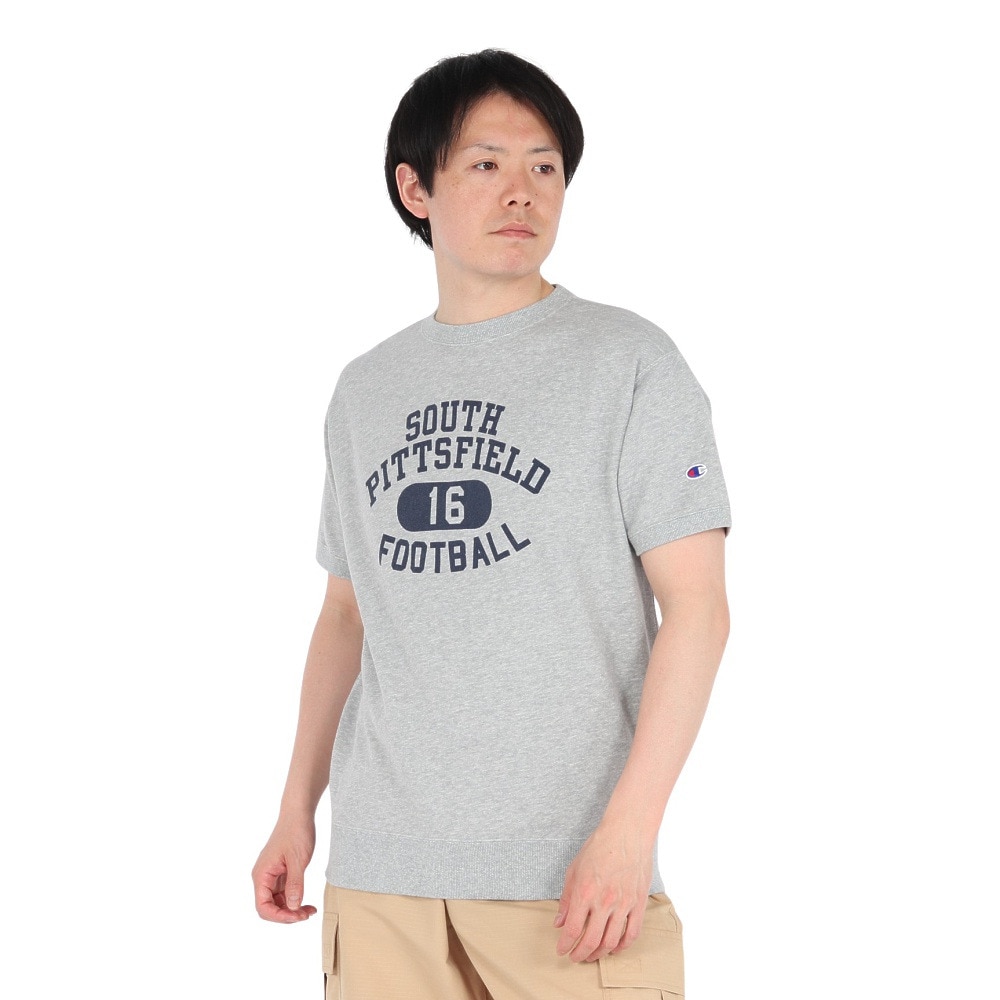 チャンピオン-ヘリテイジ（CHAMPION-HERITAGE）（メンズ）ショートスリーブ クルーネックスウェットシャツ 25SS C3-B018 070