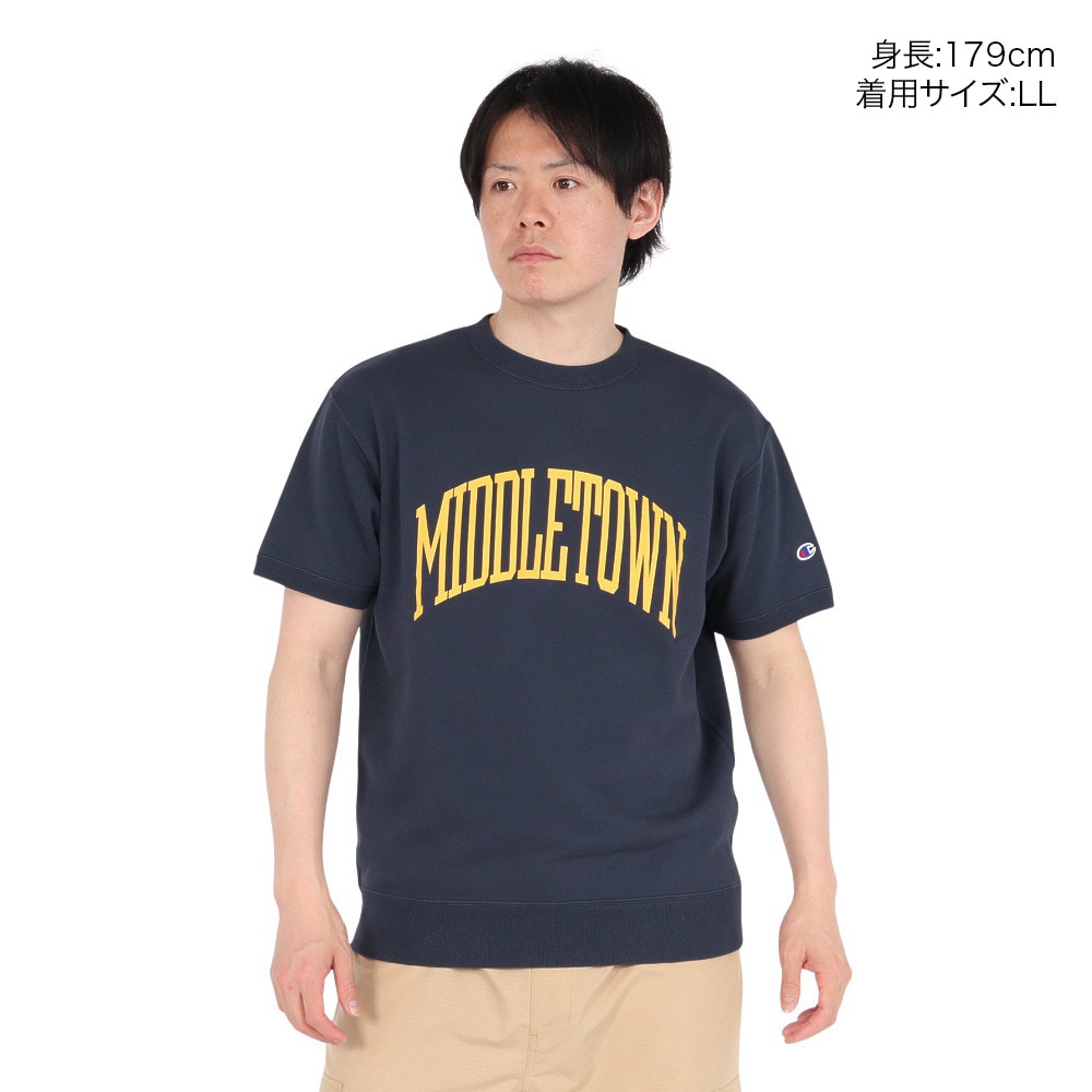 チャンピオン-ヘリテイジ（CHAMPION-HERITAGE）（メンズ）ショートスリーブ クルーネックスウェットシャツ 25SS C3-B018 370