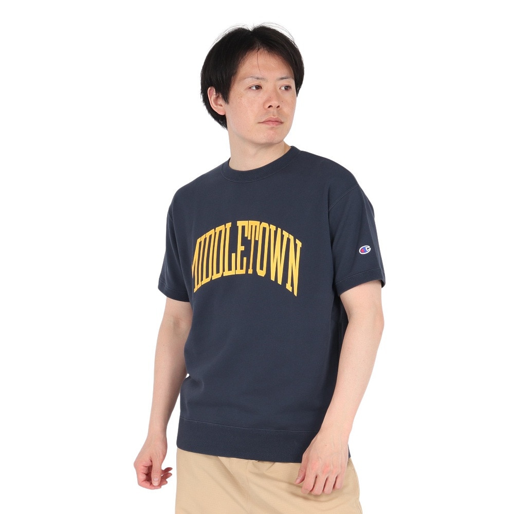 チャンピオン-ヘリテイジ（CHAMPION-HERITAGE）（メンズ）ショートスリーブ クルーネックスウェットシャツ 25SS C3-B018 370