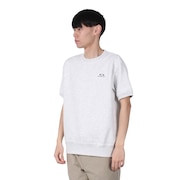 (メンズ)Foundational フリース 半袖 クルーネック シャツ 1.0 FOA407644-28B