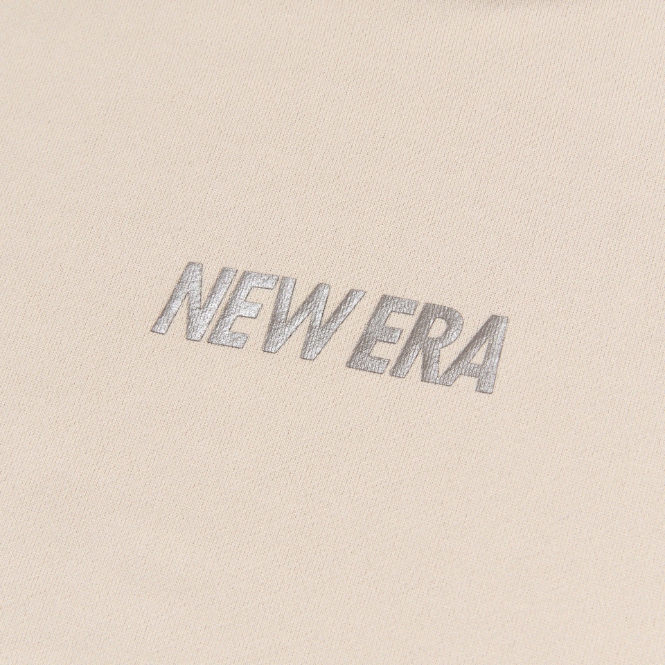 ニューエラ（NEW ERA）（メンズ）半袖 ドライスウェット Tシャツ ワードマーク ロゴ サンドベージュ 14410162