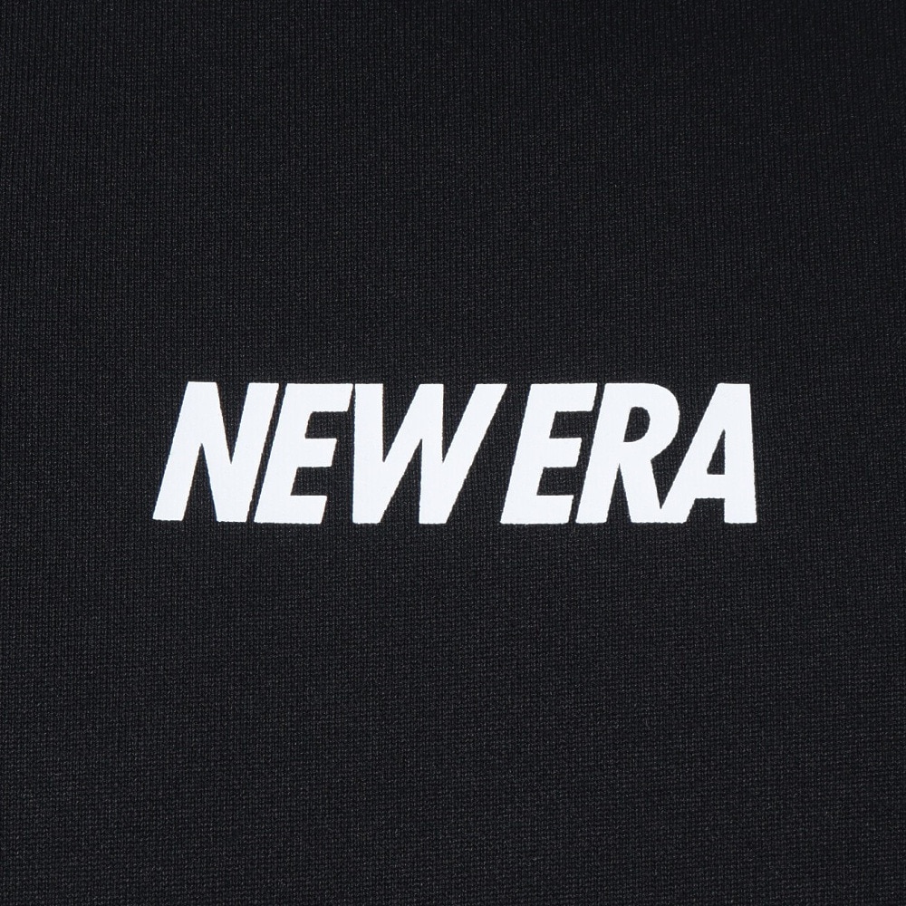 ニューエラ（NEW ERA）（メンズ）半袖 ドライスウェット Tシャツ ワードマーク ロゴ ブラック 14410163