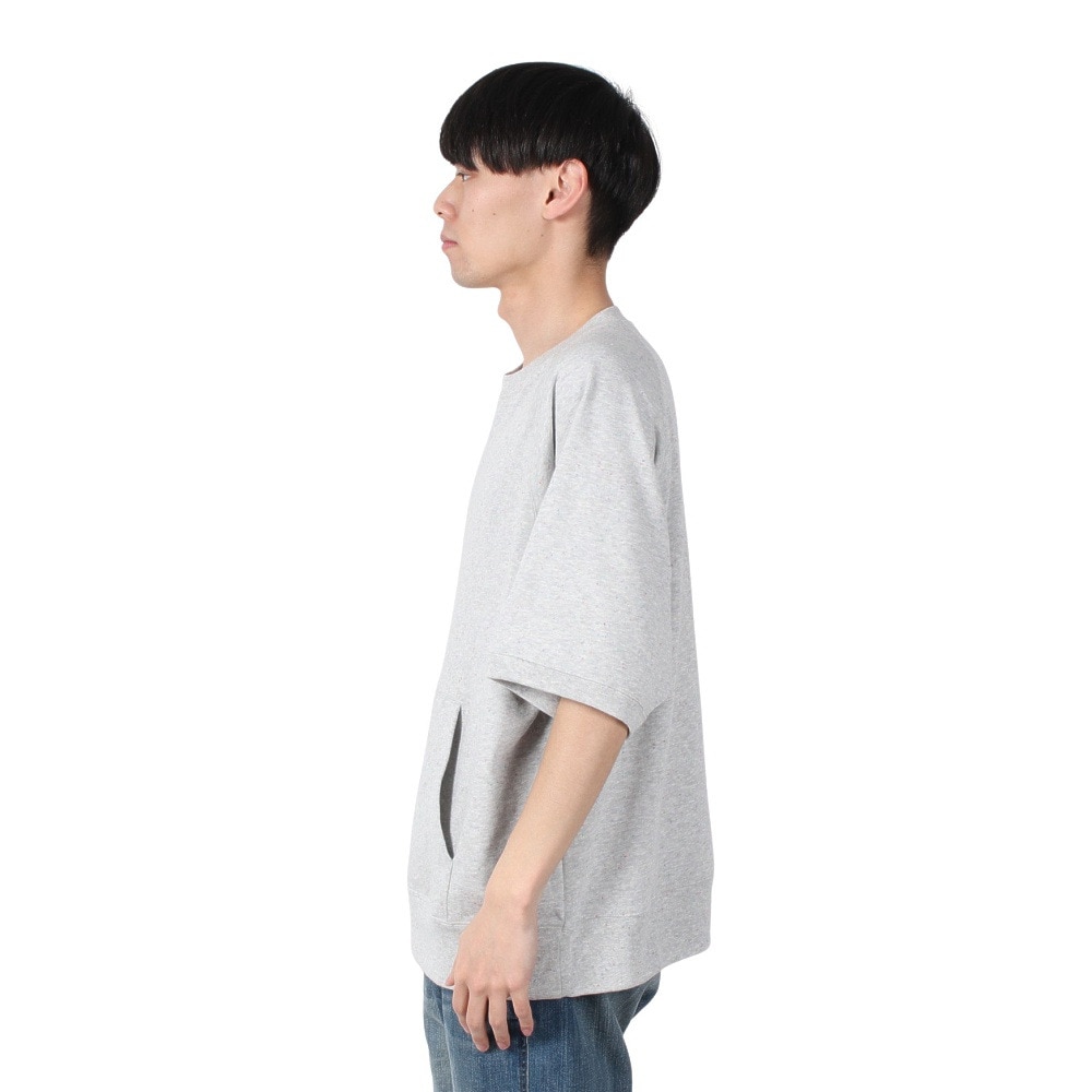 チャンピオン-ヘリテイジ（CHAMPION-HERITAGE）（メンズ）リラックス ネップ糸 ラグラン ショートスリーブスウェットシャツ C3-B012 060