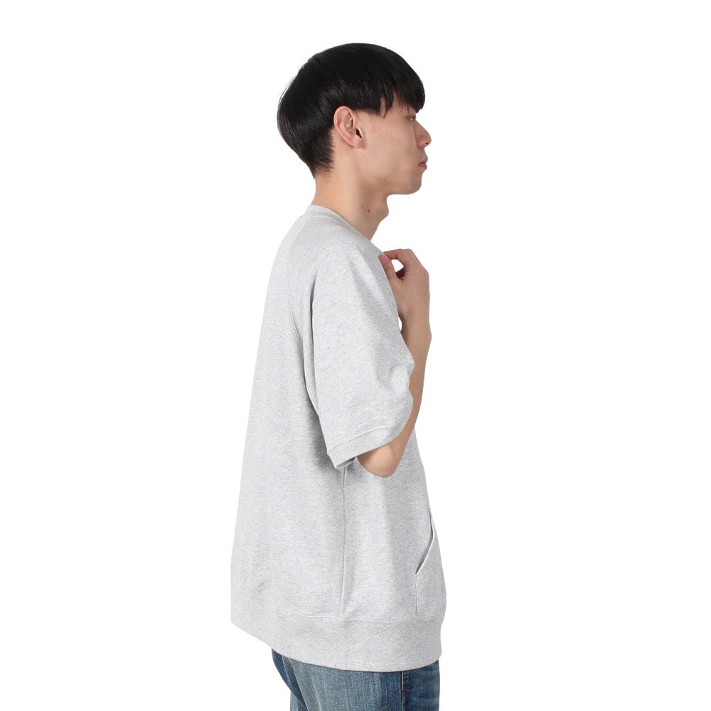 チャンピオン-ヘリテイジ（CHAMPION-HERITAGE）（メンズ）リラックス ネップ糸 ラグラン ショートスリーブスウェットシャツ C3-B012 060