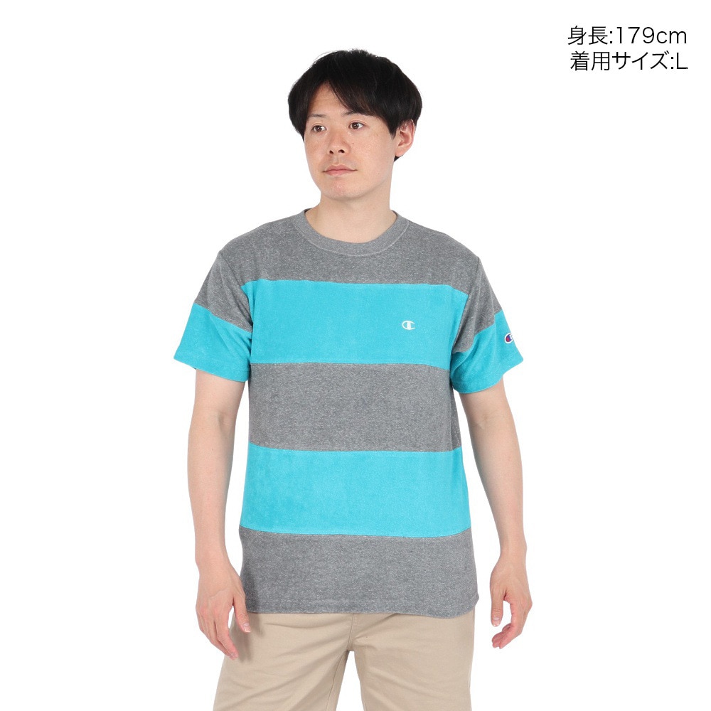チャンピオン-ヘリテイジ（CHAMPION-HERITAGE）（メンズ）ベーシック パネル 半袖Tシャツ C3-X360 428