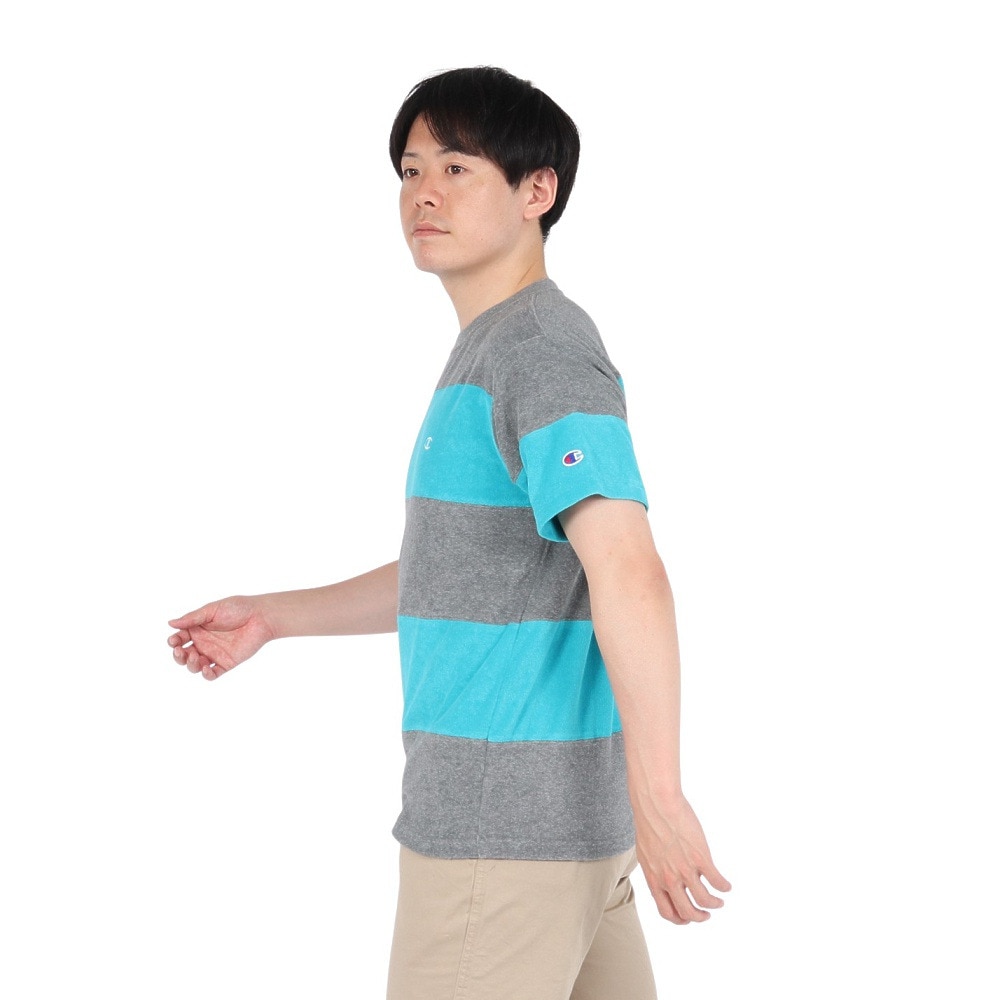 チャンピオン-ヘリテイジ（CHAMPION-HERITAGE）（メンズ）ベーシック パネル 半袖Tシャツ C3-X360 428