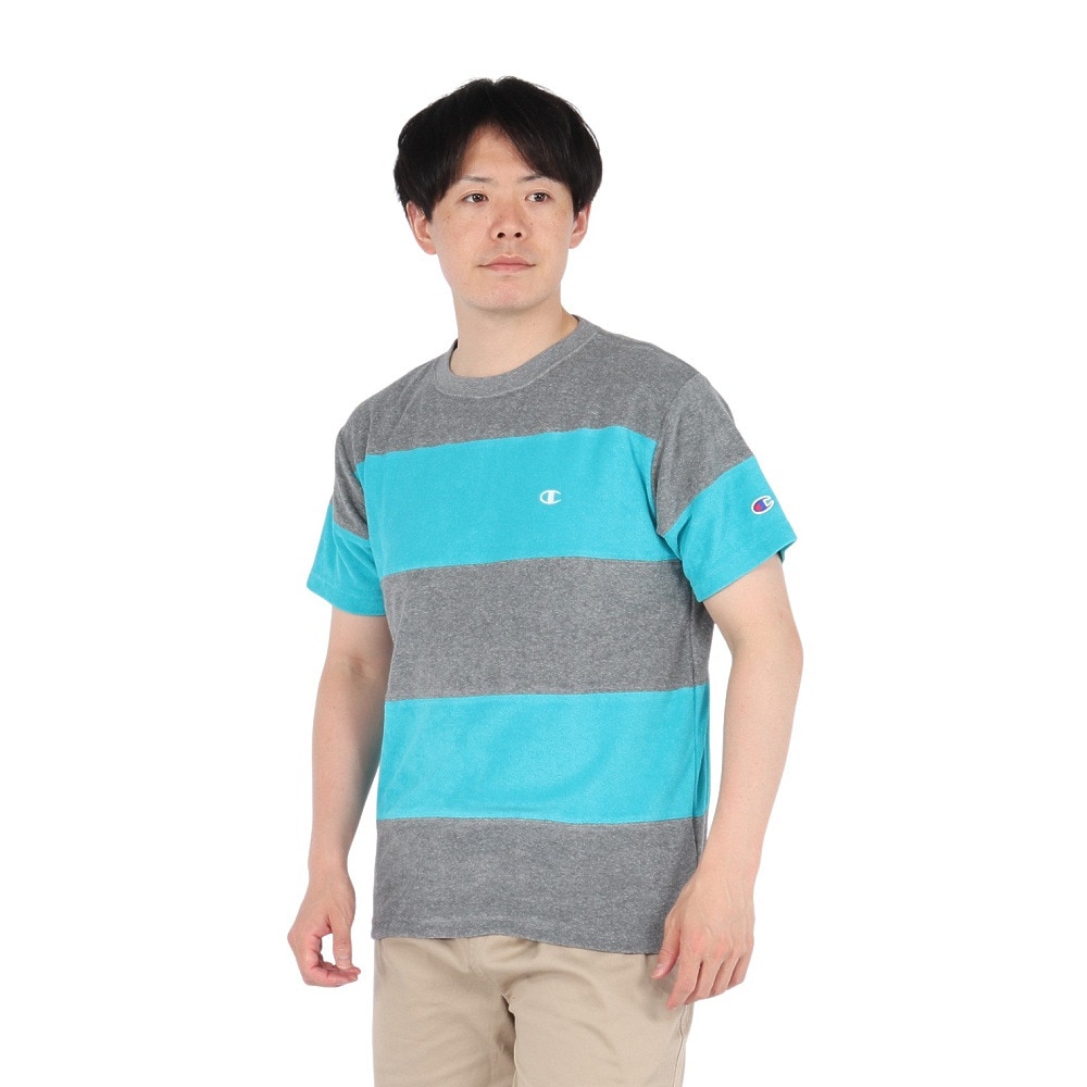 チャンピオン-ヘリテイジ（CHAMPION-HERITAGE）（メンズ）ベーシック パネル 半袖Tシャツ C3-X360 428