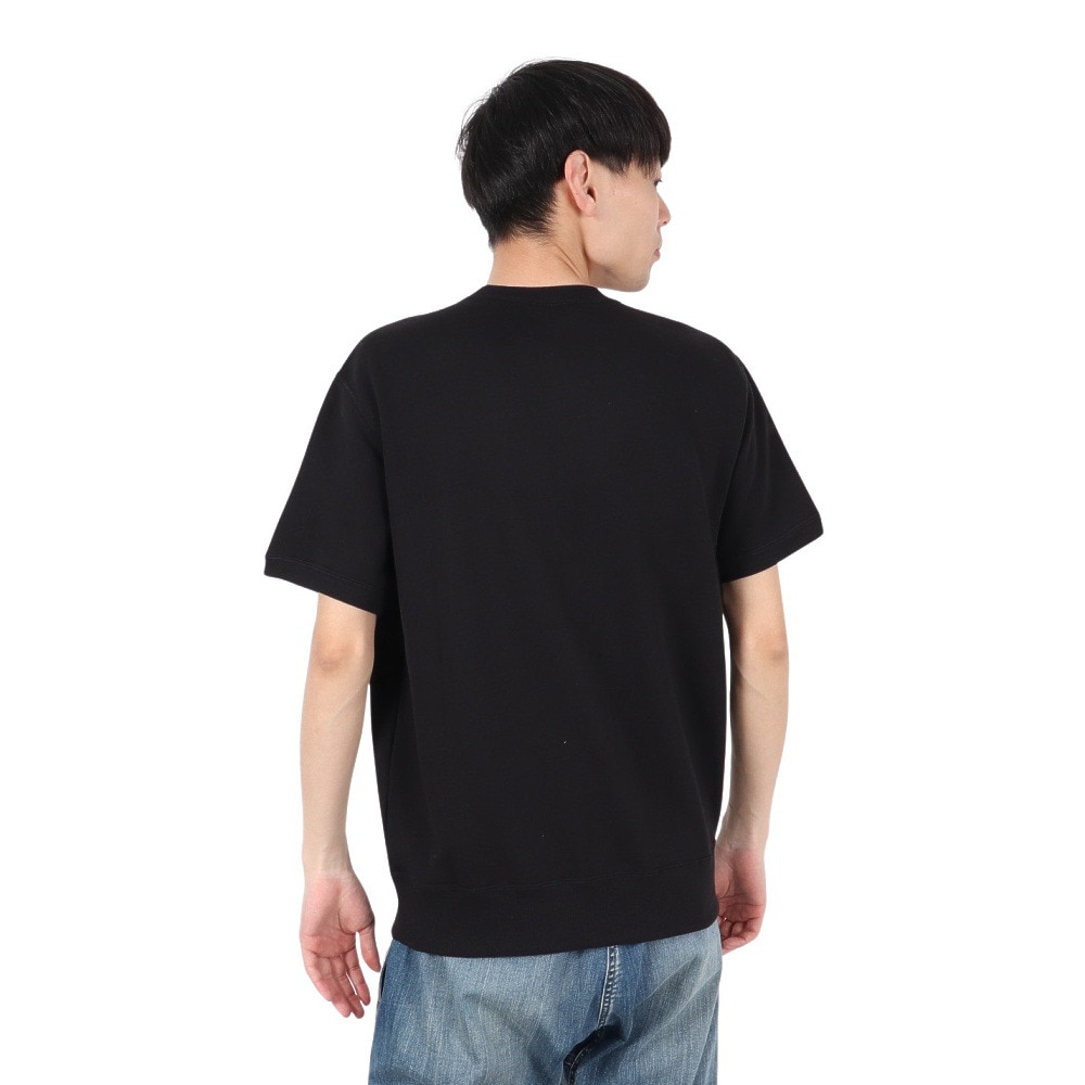 チャンピオン-ヘリテイジ（CHAMPION-HERITAGE）（メンズ）ベーシック ワンポイント 半袖 スウェットシャツ C3-Z020 090