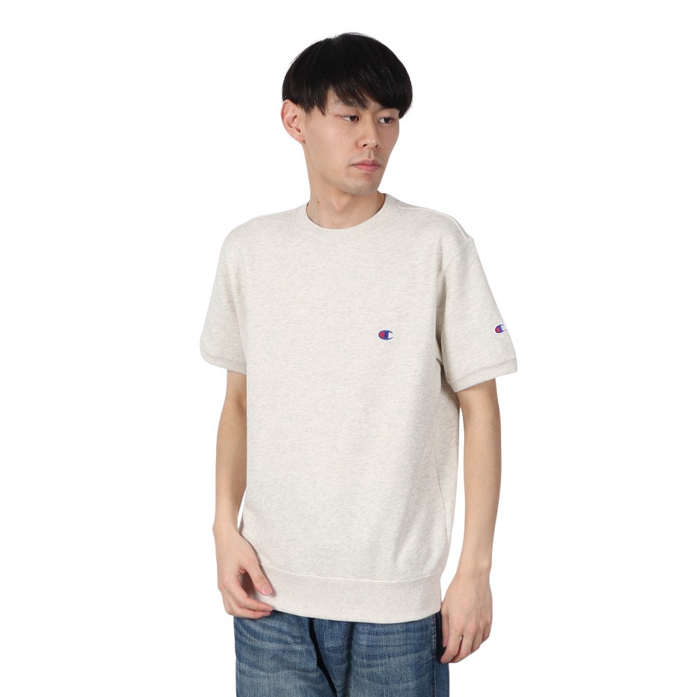 チャンピオン-ヘリテイジ（CHAMPION-HERITAGE）（メンズ）ベーシック ワンポイント 半袖 スウェットシャツ C3-Z020 810
