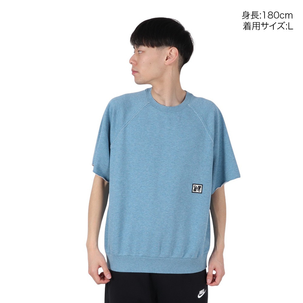 ナイキ（NIKE）（メンズ）ドライフィット ヘリテージ フリース 半袖トップ HJ8088-006