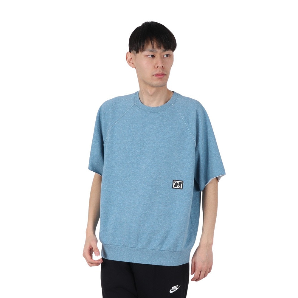 ナイキ（NIKE）（メンズ）ドライフィット ヘリテージ フリース 半袖トップ HJ8088-006