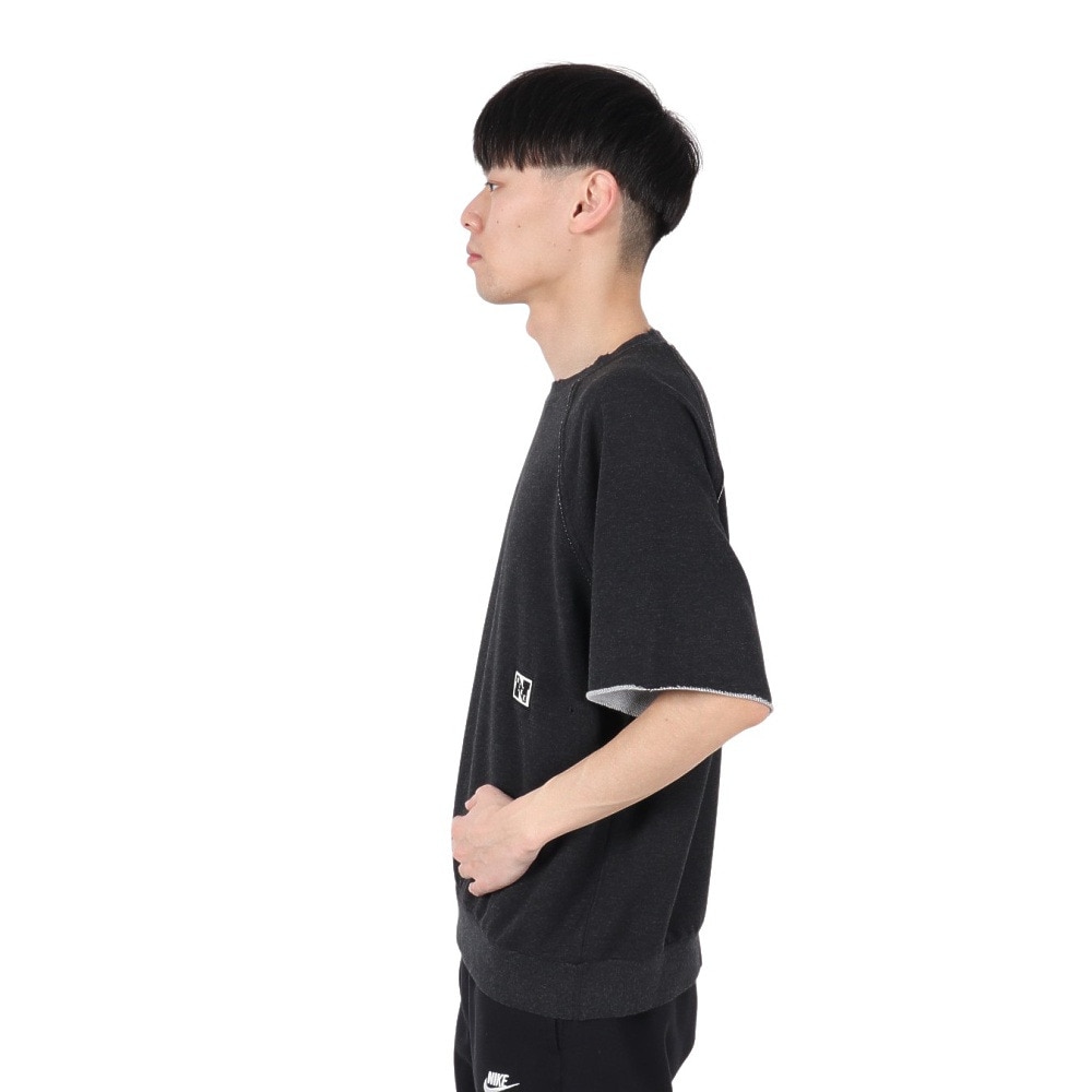 ナイキ（NIKE）（メンズ）ドライフィット ヘリテージ フリース 半袖トップ HJ8088-010