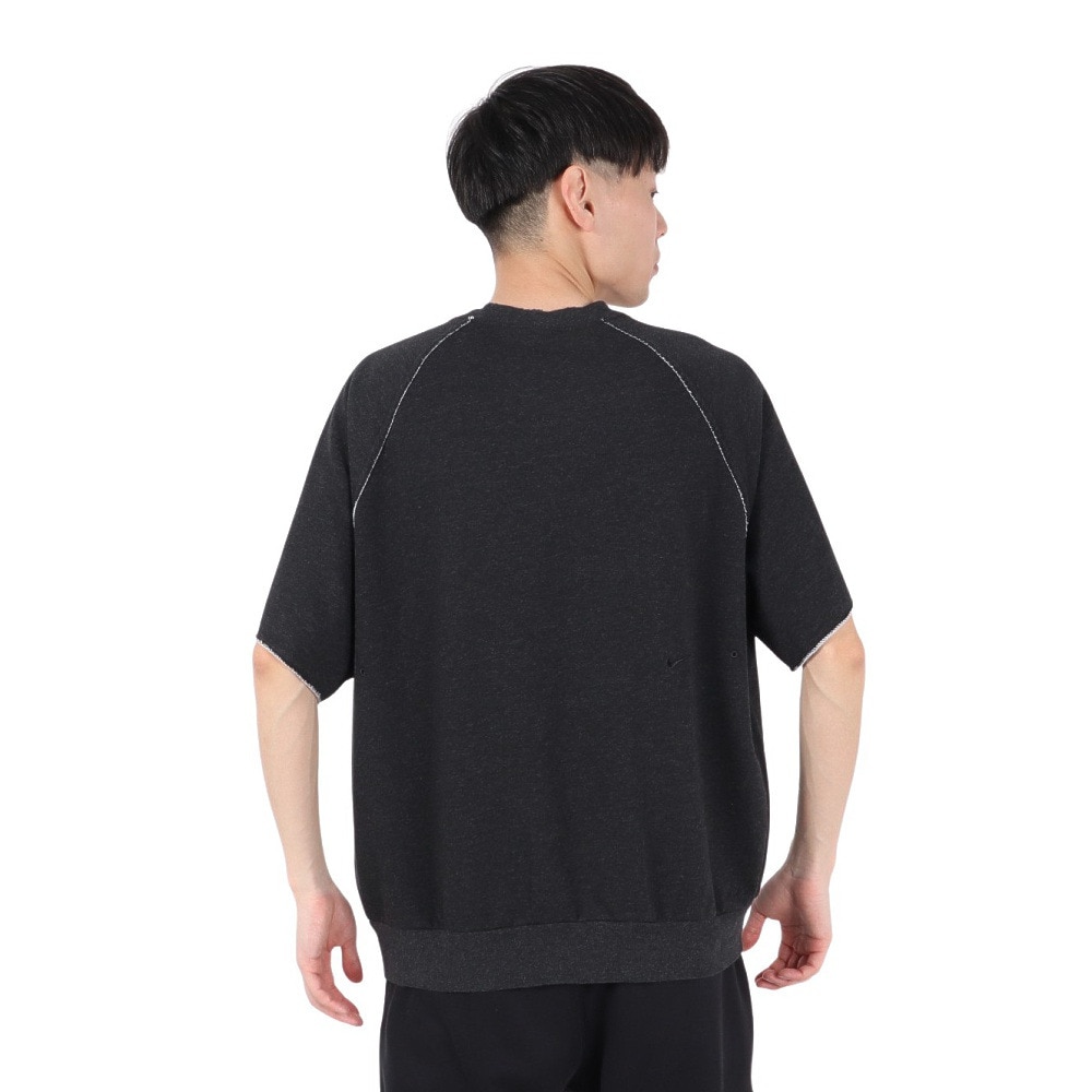 ナイキ（NIKE）（メンズ）ドライフィット ヘリテージ フリース 半袖トップ HJ8088-010