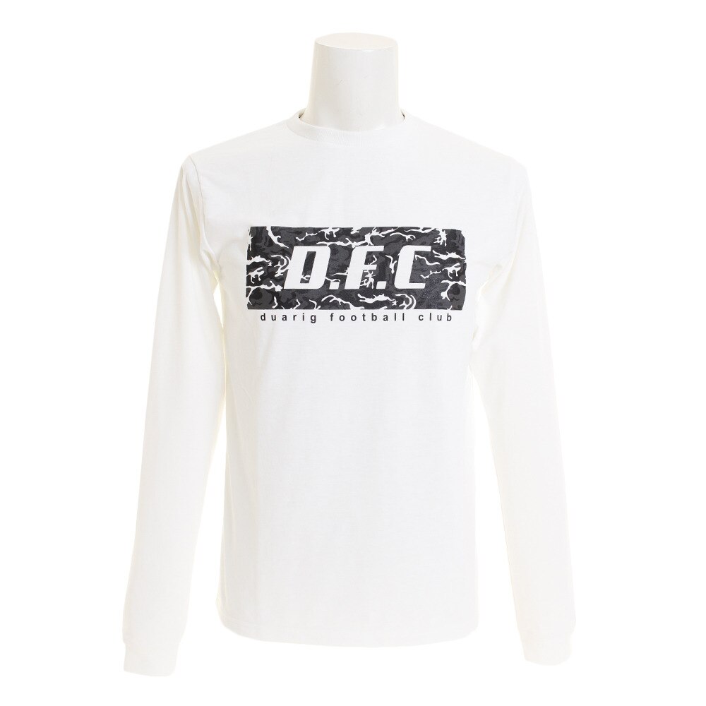  Tシャツ メンズ 長袖 DFC天竺 863D8ES2687 WHT