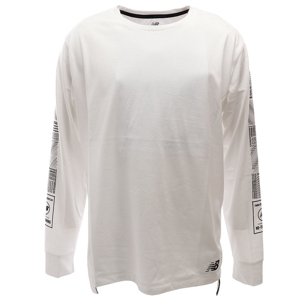 Tシャツ メンズ 長袖 997s プリント ヘザーテック Amtwt オンライン価格 ニューバランス ヴィクトリアゴルフ
