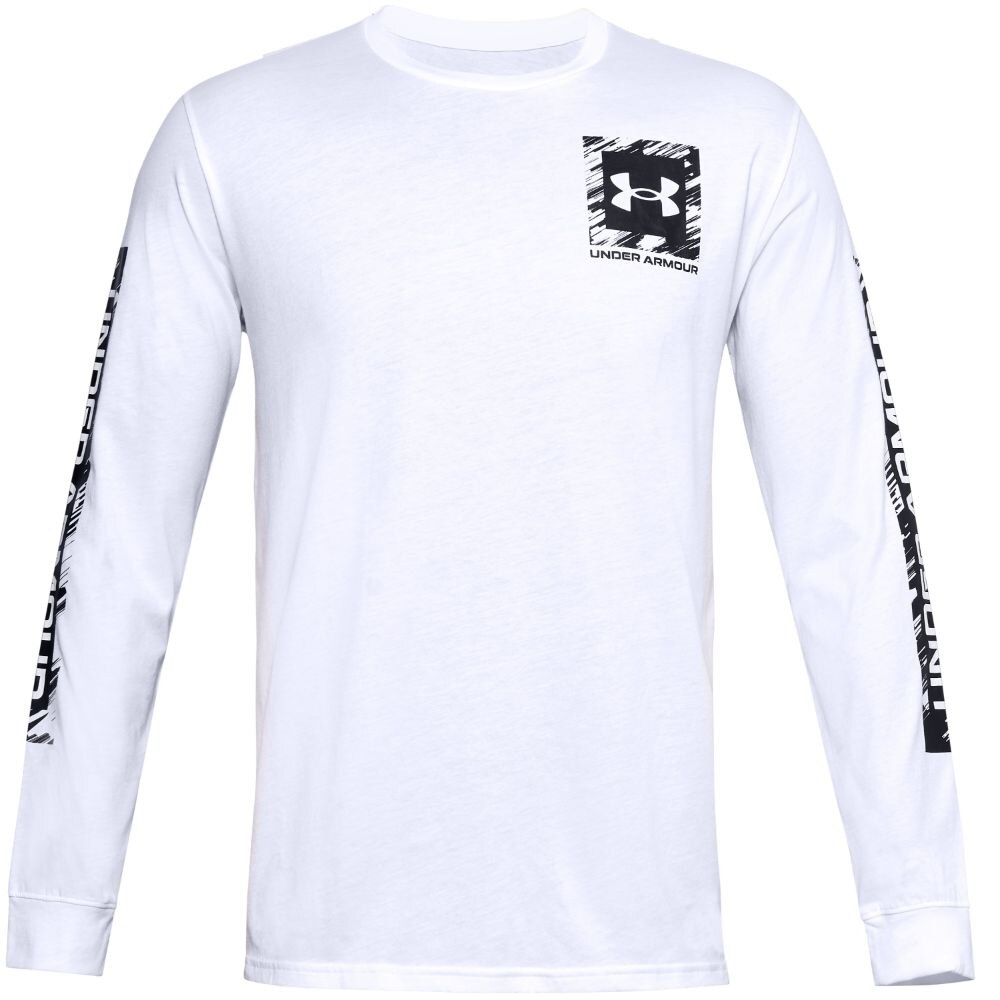  ボックスロゴ スケッチ 長袖Tシャツ 1357177 WHT/BLK AT