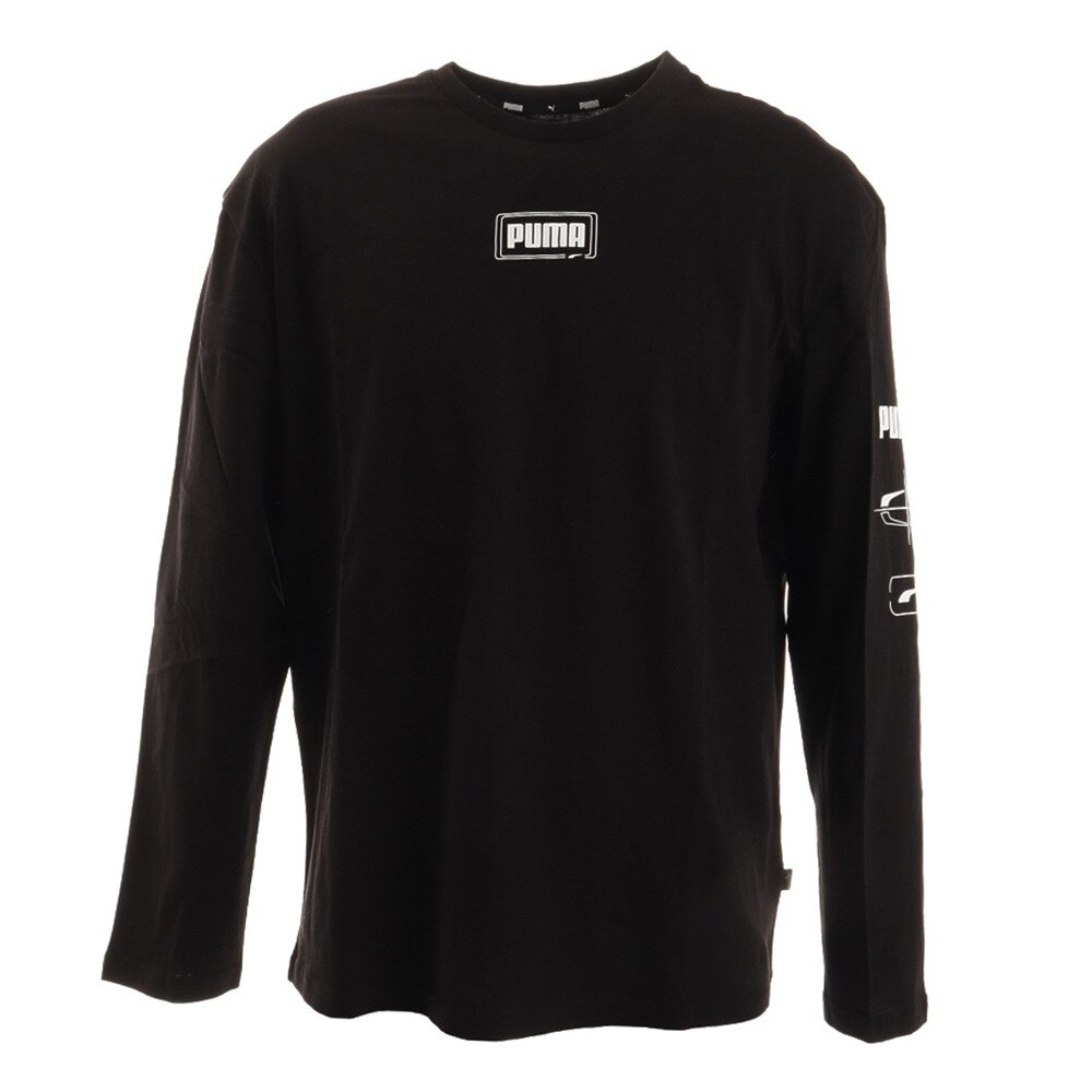  REBEL 長袖Tシャツ 588858 01 BLK オンライン価格