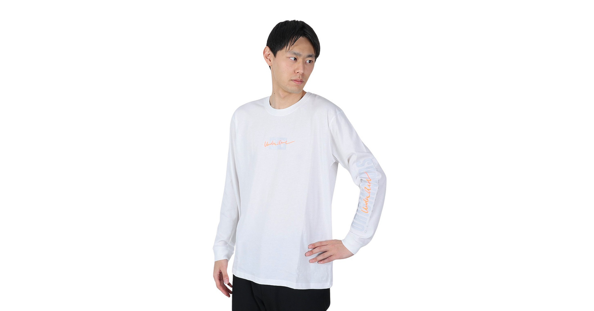 アンダーアーマー｜ドライ 速乾 ヘビーウエイト チャージドコットン ロングスリーブ Tシャツ グラフィック 1371913 100 -  スポーツ用品はスーパースポーツゼビオ
