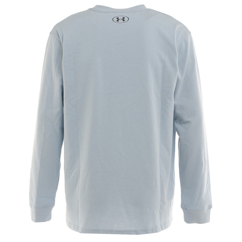 アンダーアーマー（UNDER ARMOUR）（メンズ）ドライ 速乾 ヘビーウエイト チャージドコットン ロングスリーブ Tシャツ グラフィック 1371913 478