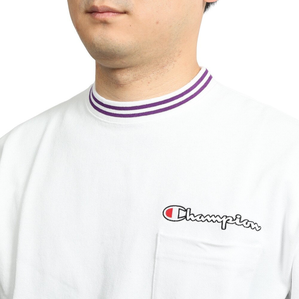 チャンピオン-ヘリテイジ（CHAMPION-HERITAGE）（メンズ）ロングスリーブTシャツ C3-R403 010 ホワイト