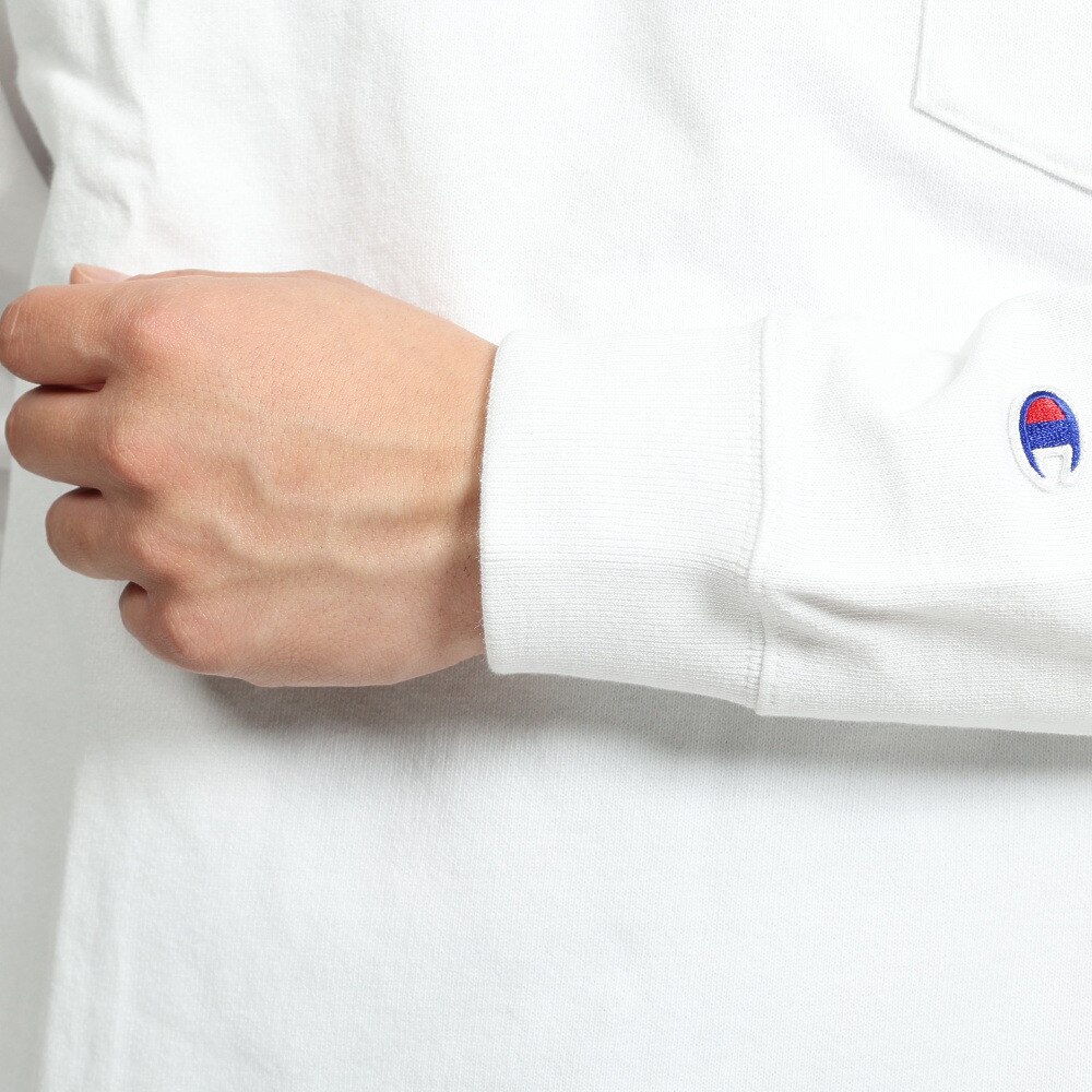 チャンピオン-ヘリテイジ（CHAMPION-HERITAGE）（メンズ）ロングスリーブTシャツ C3-R403 010 ホワイト