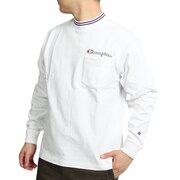 チャンピオン-ヘリテイジ(CHAMPION-HERITAGE)(メンズ)ロングスリーブTシャツ C3-R403 010 ホワイト