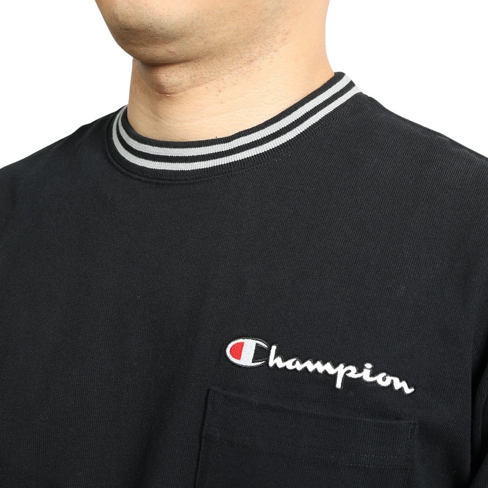 チャンピオン-ヘリテイジ（CHAMPION-HERITAGE）（メンズ）ロングスリーブTシャツ C3-R403 090 ブラック