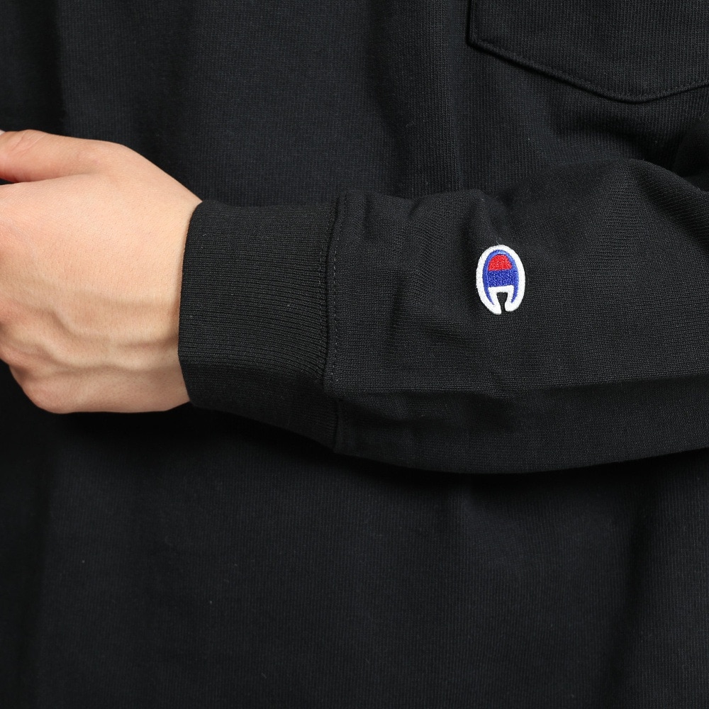 チャンピオン-ヘリテイジ（CHAMPION-HERITAGE）（メンズ）ロングスリーブTシャツ C3-R403 090 ブラック