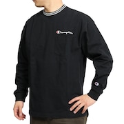 チャンピオン-ヘリテイジ(CHAMPION-HERITAGE)(メンズ)ロングスリーブTシャツ C3-R403 090 ブラック