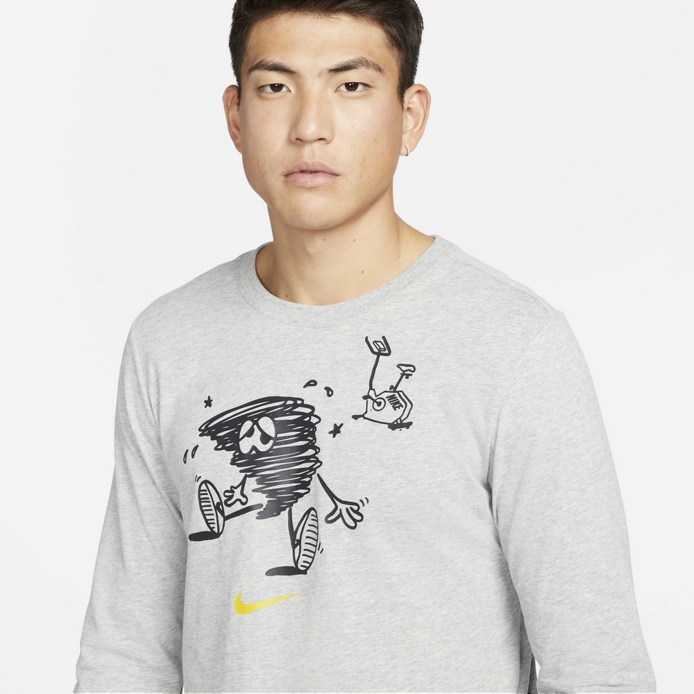 ナイキ（NIKE）（メンズ）ドライ 速乾 ドライフィット HUMOR ロングスリーブTシャツ DM5693-063