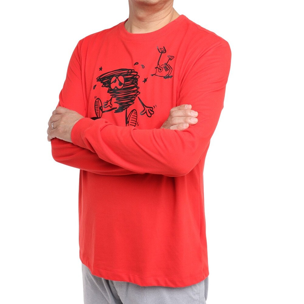 ナイキ（NIKE）（メンズ）ドライ 速乾 ドライフィット HUMOR ロングスリーブ Tシャツ DM5693-657
