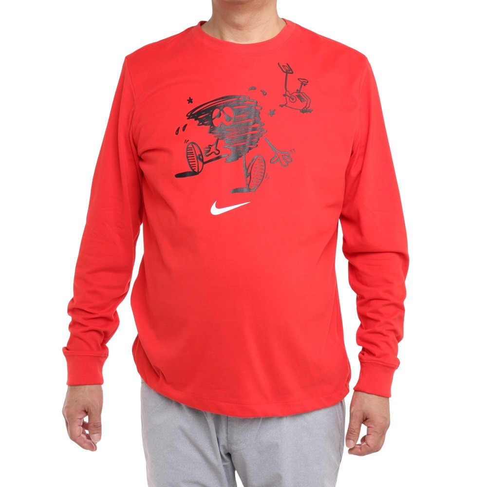 ナイキ（NIKE）（メンズ）ドライ 速乾 Dri-FIT HUMOR ロングスリーブ Tシャツ DM5693-657