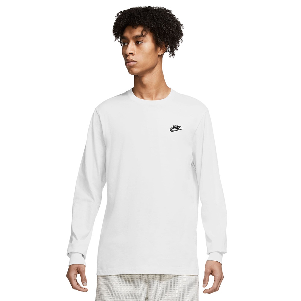 ナイキ（NIKE）（メンズ）長袖Tシャツ メンズ プルオーバー クラブ AR5194-100 スポーツ用品はスーパースポーツゼビオ