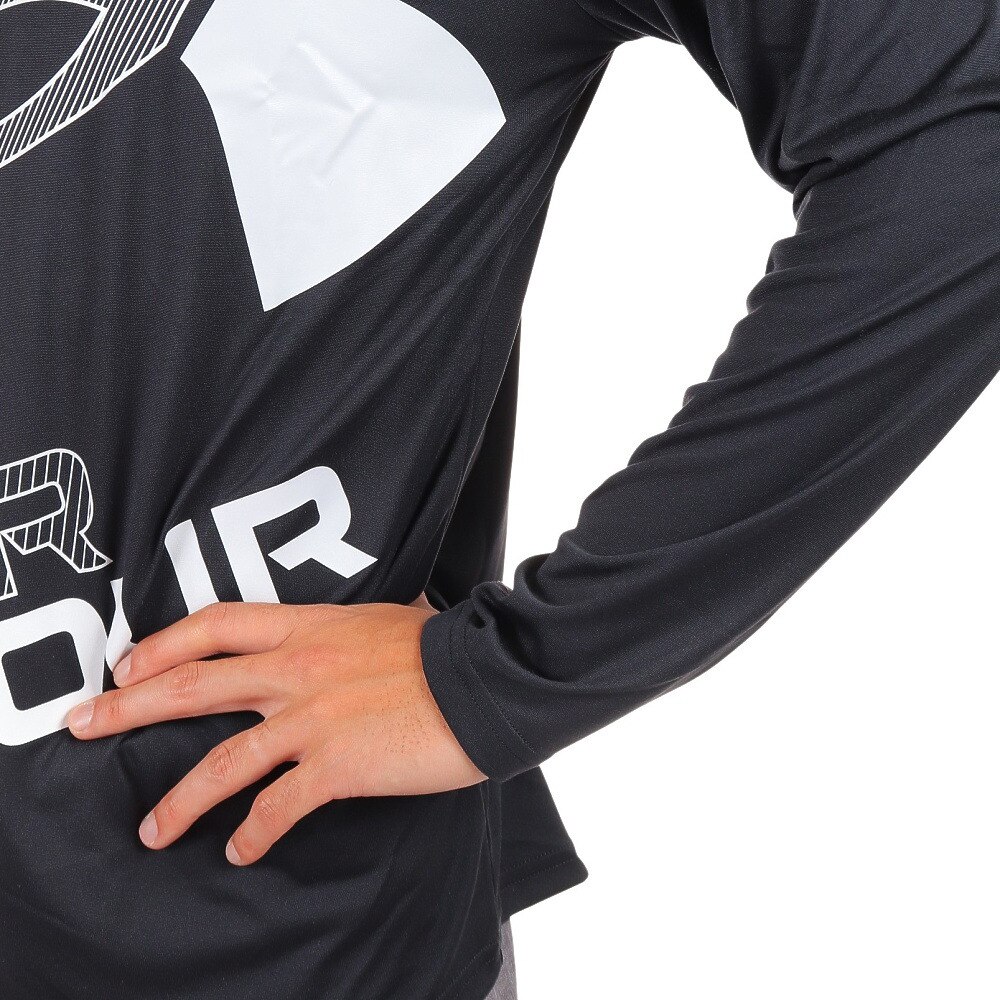 アンダーアーマー（UNDER ARMOUR）（メンズ）長袖Tシャツ メンズ テック ビッグロゴ 1375533 001★★★