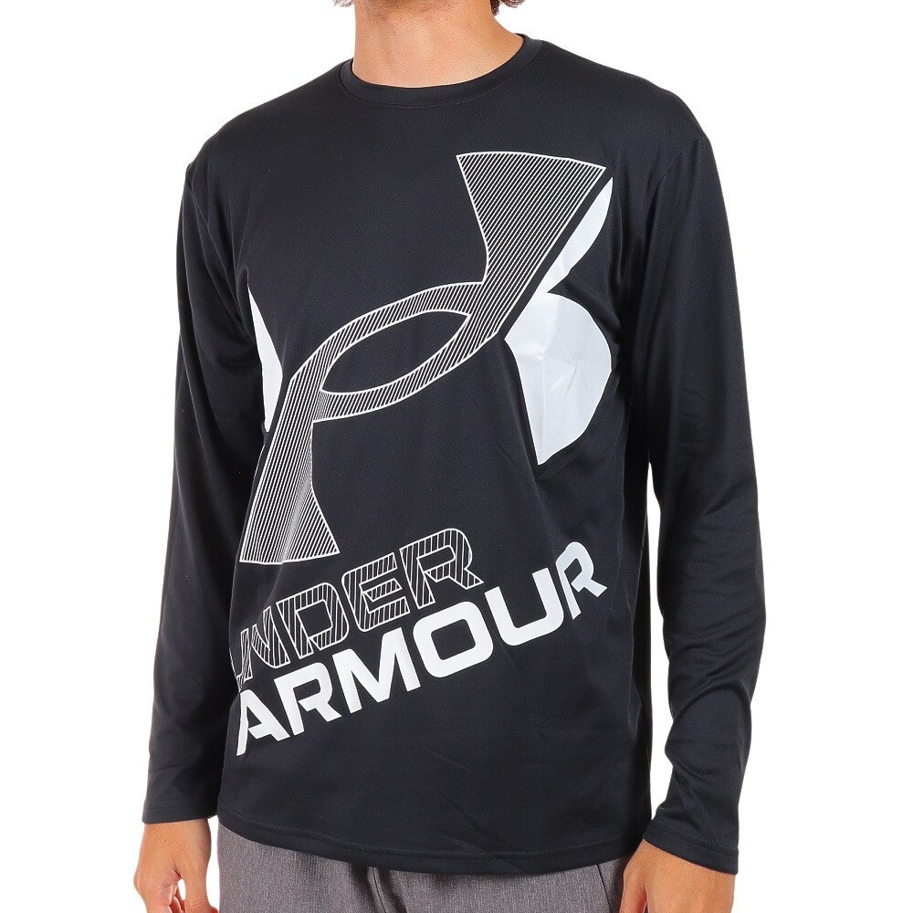 アンダーアーマー（UNDER ARMOUR）（メンズ）長袖Tシャツ メンズ テック ビッグロゴ 1375533 001★★★
