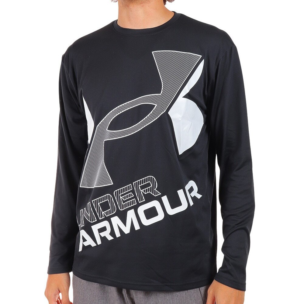 アンダーアーマー（UNDER ARMOUR）（メンズ）長袖Tシャツ メンズ テック ビッグロゴ 1375533 001