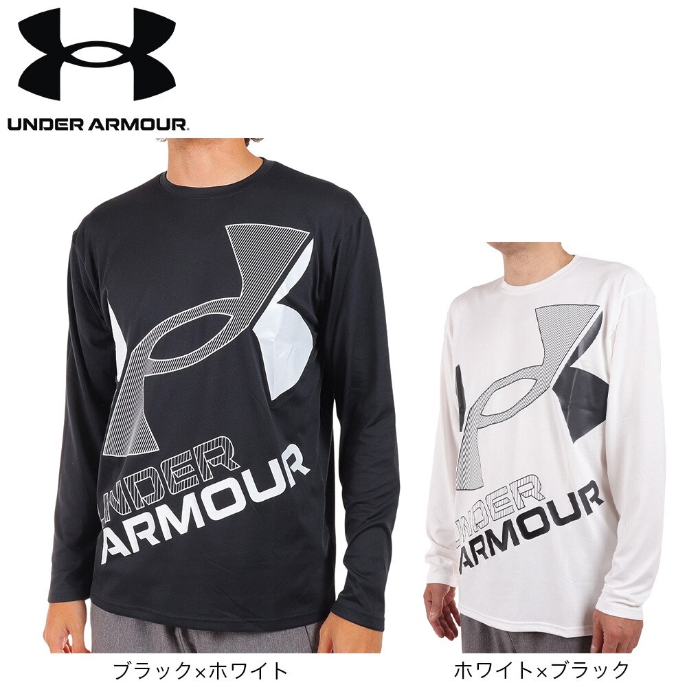 アンダーアーマー（UNDER ARMOUR）（メンズ）長袖Tシャツ メンズ テック ビッグロゴ 1375533 100