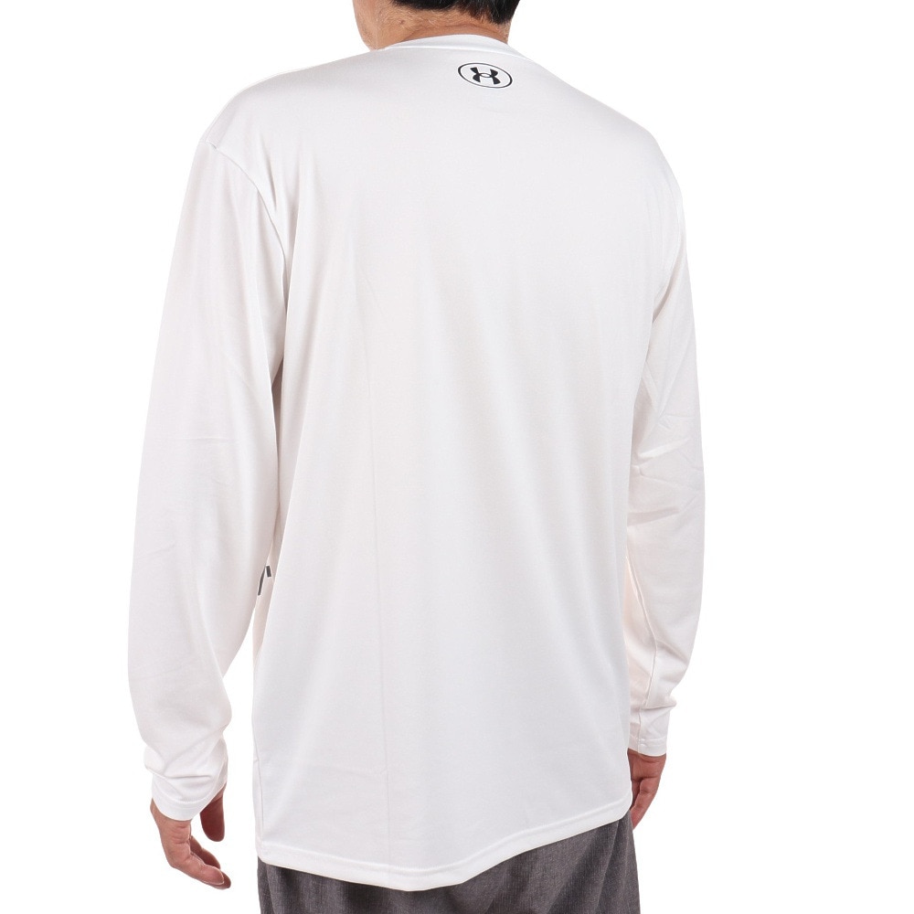 アンダーアーマー｜テック ビッグロゴ ロングスリーブ Tシャツ 1375533 100 - マリン、ウィンタースポーツ用品はヴィクトリア