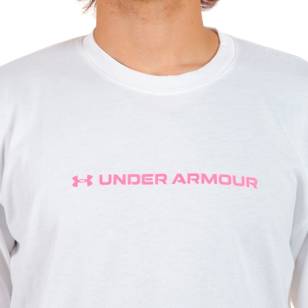 アンダーアーマー（UNDER ARMOUR）（メンズ）長袖Tシャツ メンズ ヘビーウエイト チャージドコットン 1375536 100