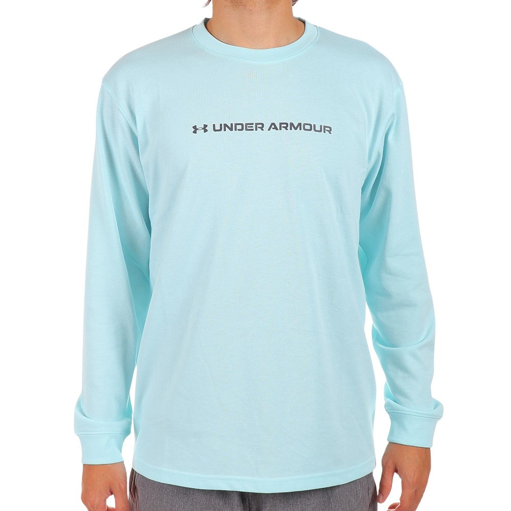アンダーアーマー｜ヘビーウエイト チャージドコットン ロングスリーブ グラフィック Tシャツ 1375536 469 -  スポーツ用品はスーパースポーツゼビオ