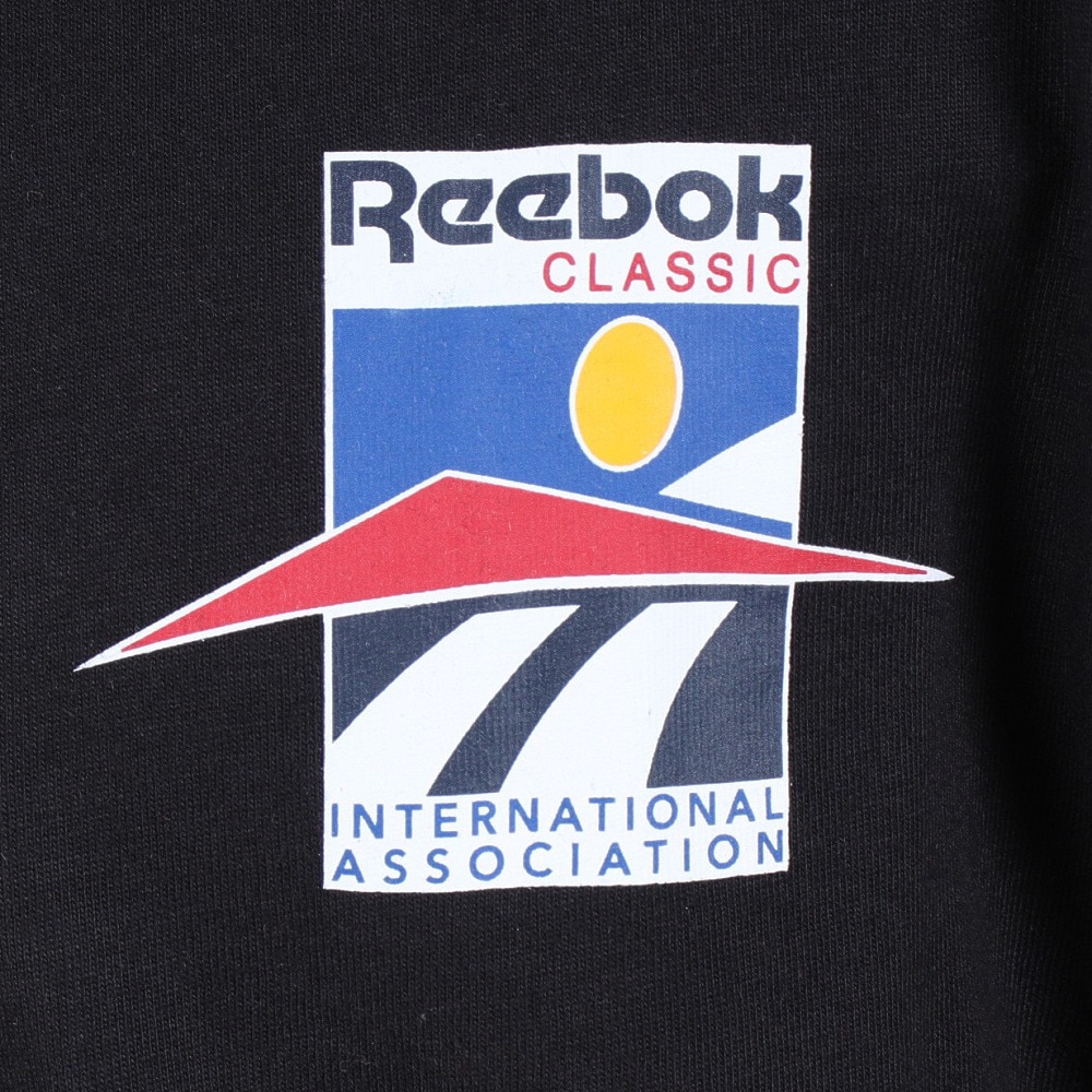 リーボック（REEBOK）（メンズ）長袖Tシャツ メンズ クラシックス インターナショナル GJS49-FJ3263 ロンT ブラック