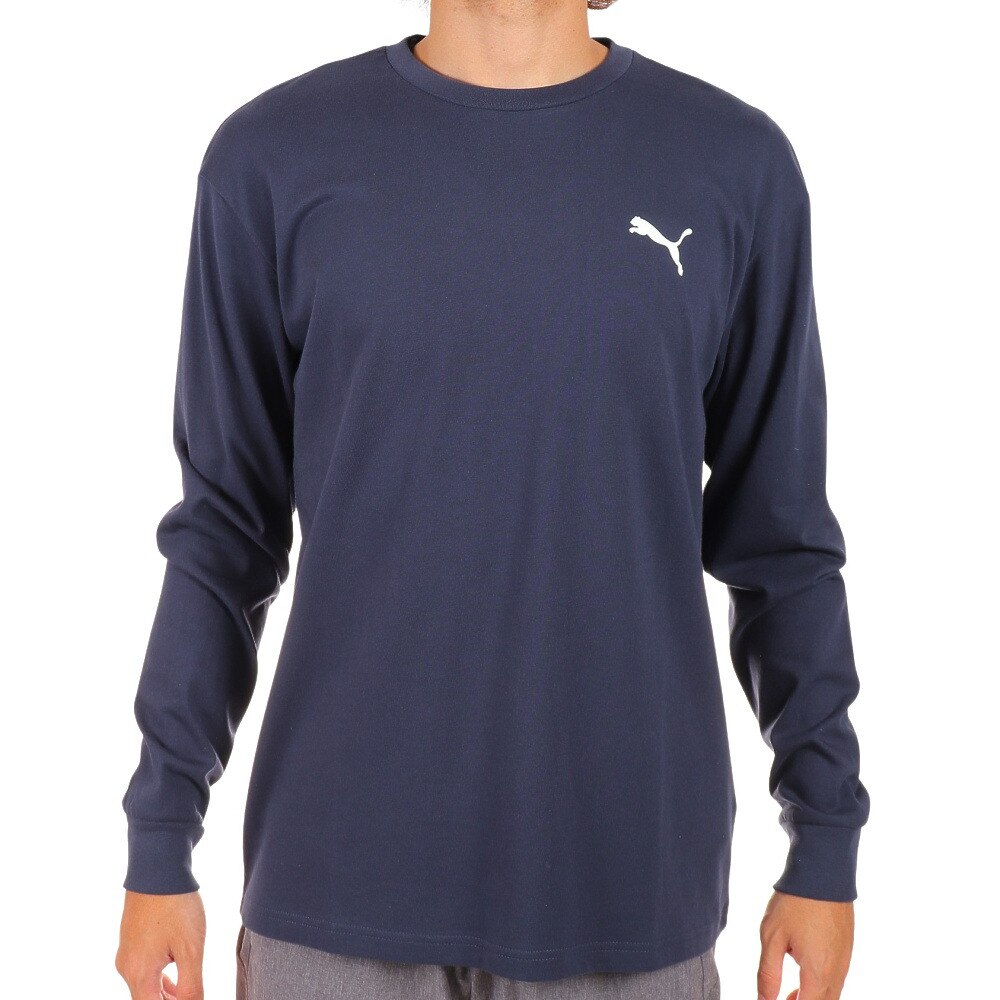 プーマ（PUMA）（メンズ）長袖Tシャツ メンズ GV 672968 43 NVY