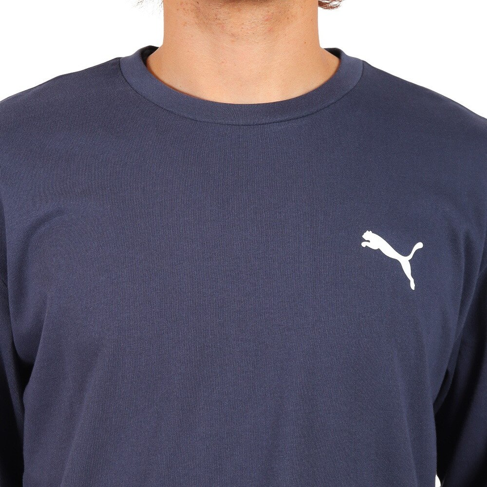 プーマ（PUMA）（メンズ）長袖Tシャツ メンズ GV 672968 43 NVY