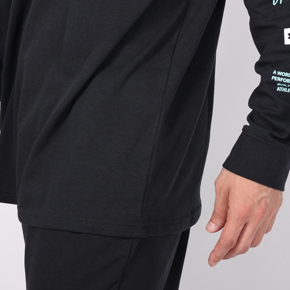 アンダーアーマー（UNDER ARMOUR）（メンズ）長袖Tシャツ メンズ ヘビーウエイト グラフィック  1381360 001