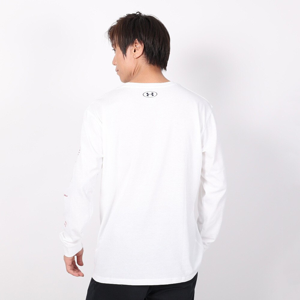 アンダーアーマー（UNDER ARMOUR）（メンズ）長袖Tシャツ メンズ ヘビーウエイト グラフィック 1381360 100
