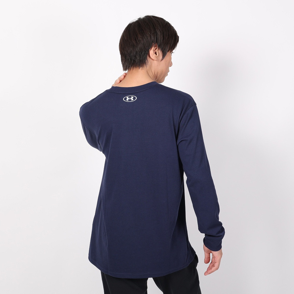 アンダーアーマー（UNDER ARMOUR）（メンズ）長袖Tシャツ メンズ ヘビーウエイト グラフィック 1381360 410