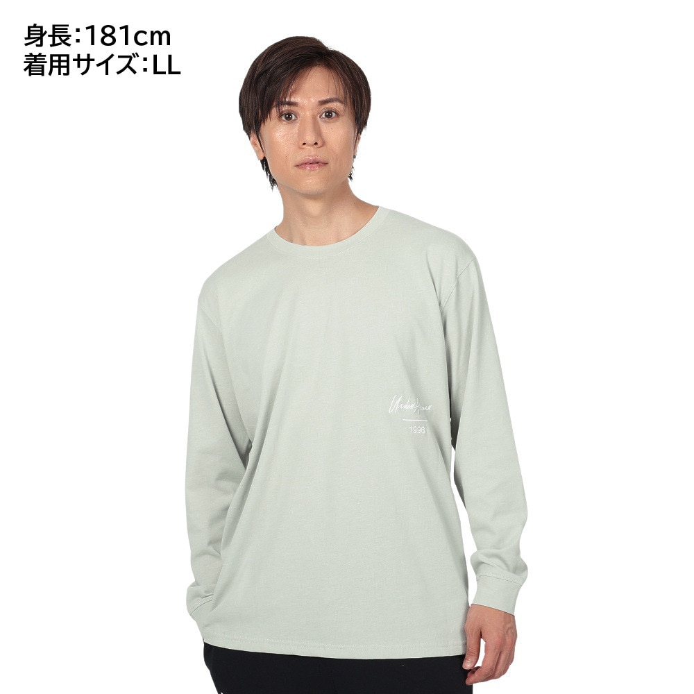 アンダーアーマー（UNDER ARMOUR）（メンズ）Tシャツ 長袖 メンズ ヘビーウエイト グラフィック  1381361 502 ロンT