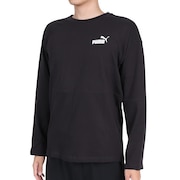 プーマ（PUMA）（メンズ）長袖Ｔシャツ メンズ PUMA POWER カラーブロック 677682 56 BLK