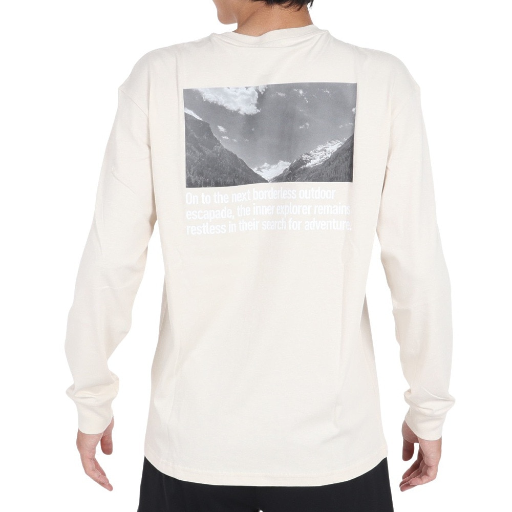 プーマ（PUMA）（メンズ）STYLE TECH 長袖 グラフィックTシャツ 679541 87 BEG