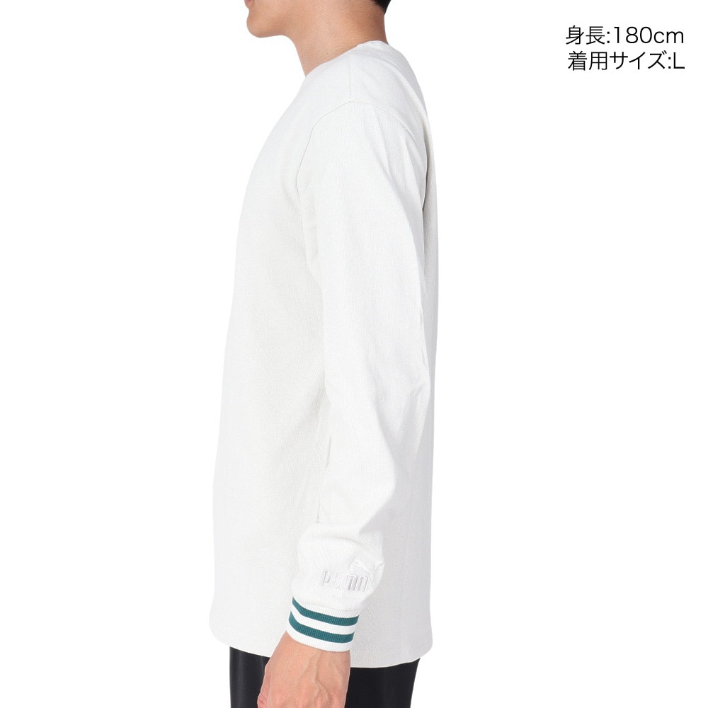 プーマ（PUMA）（メンズ）GV 長袖 Tシャツ 679860 17 LGRY